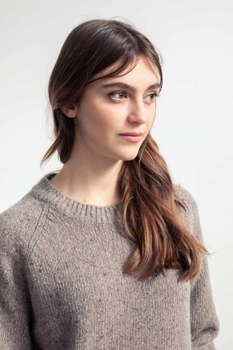 Rifò ALFREDO Maglia Girocollo Unisex Cashmere Rigenerato