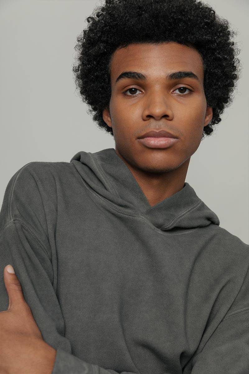 Rifò BRADAMANTE Felpa Unisex Tinture Naturali Cotone Rigenerato