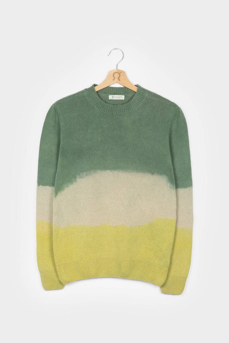 Rifò FIAMMETTA Maglia Girocollo Donna Cashmere Rigenerato