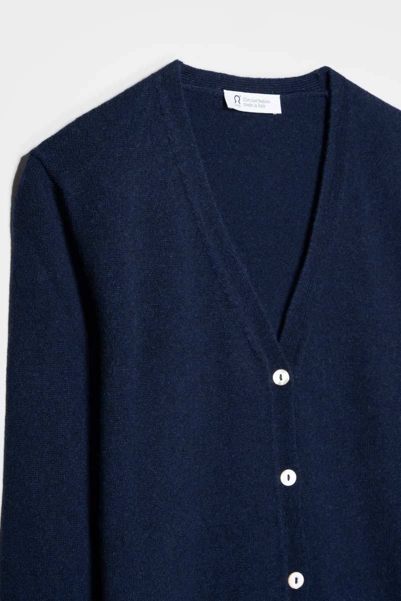 Rifò LETIZIA Cardigan Donna Light Cashmere Rigenerato