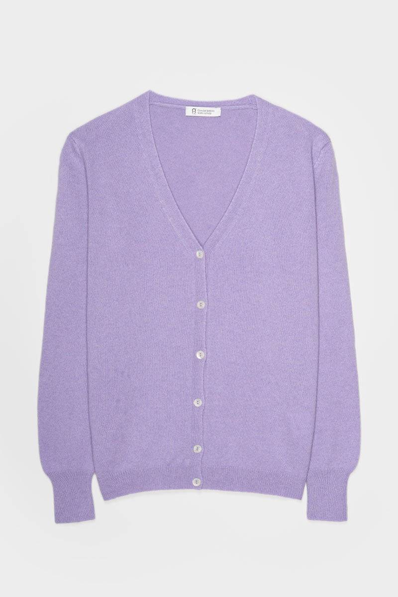 Rifò LETIZIA Cardigan Donna Light Cashmere Rigenerato