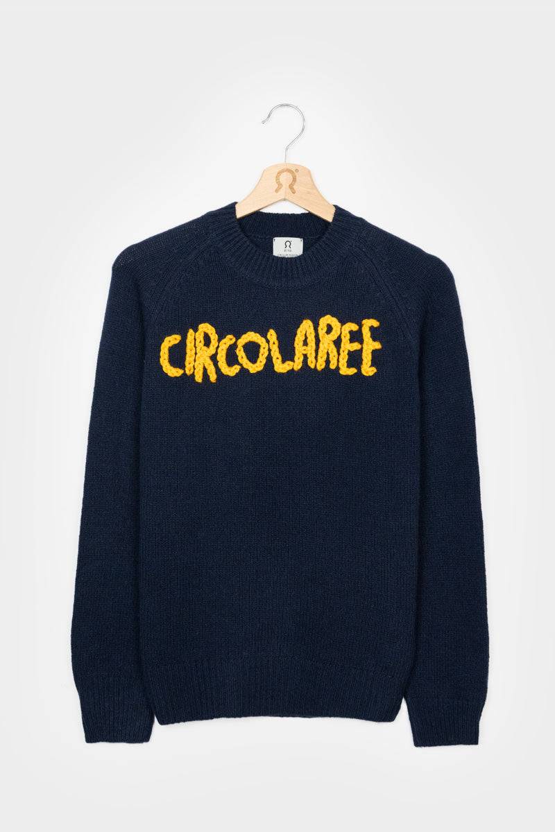 Rifò Maglia Unisex Cashmere Rigenerato Rifò X Almeno Nevicasse