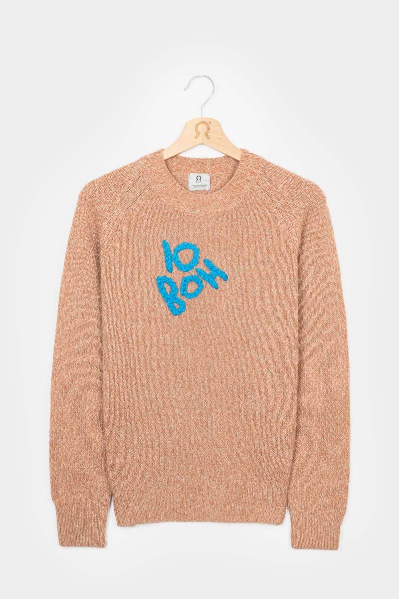 Rifò Maglia Unisex Cashmere Rigenerato Rifò X Almeno Nevicasse