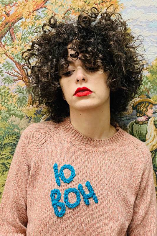 Rifò Maglia Unisex Cashmere Rigenerato Rifò X Almeno Nevicasse