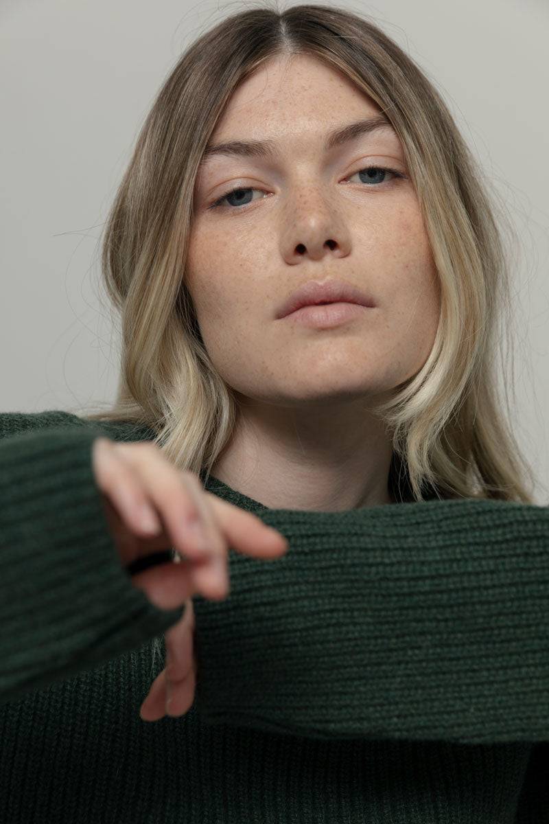 Rifò MELISSA Maglia Girocollo Donna Cashmere Rigenerato