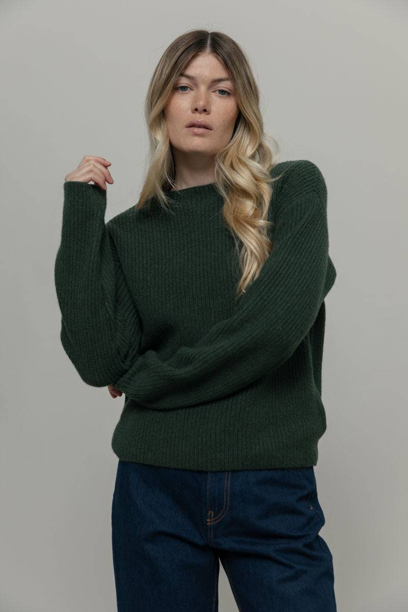 Rifò MELISSA Maglia Girocollo Donna Cashmere Rigenerato