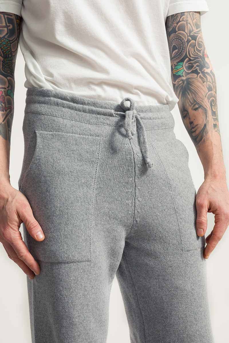 Rifò PATROCLO Pantaloni Tuta Uomo Cashmere Rigenerato