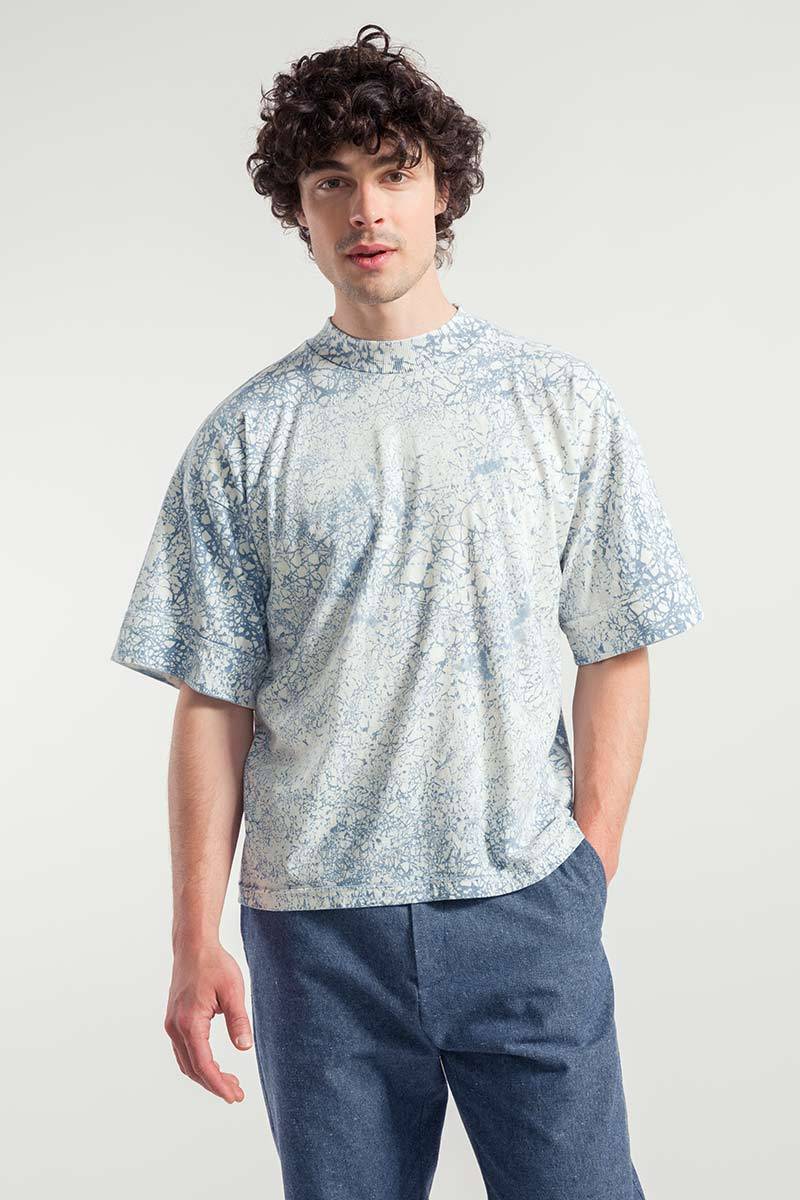 Rifò RAKU T-Shirt Oversize Unisex Cotone Rigenerato