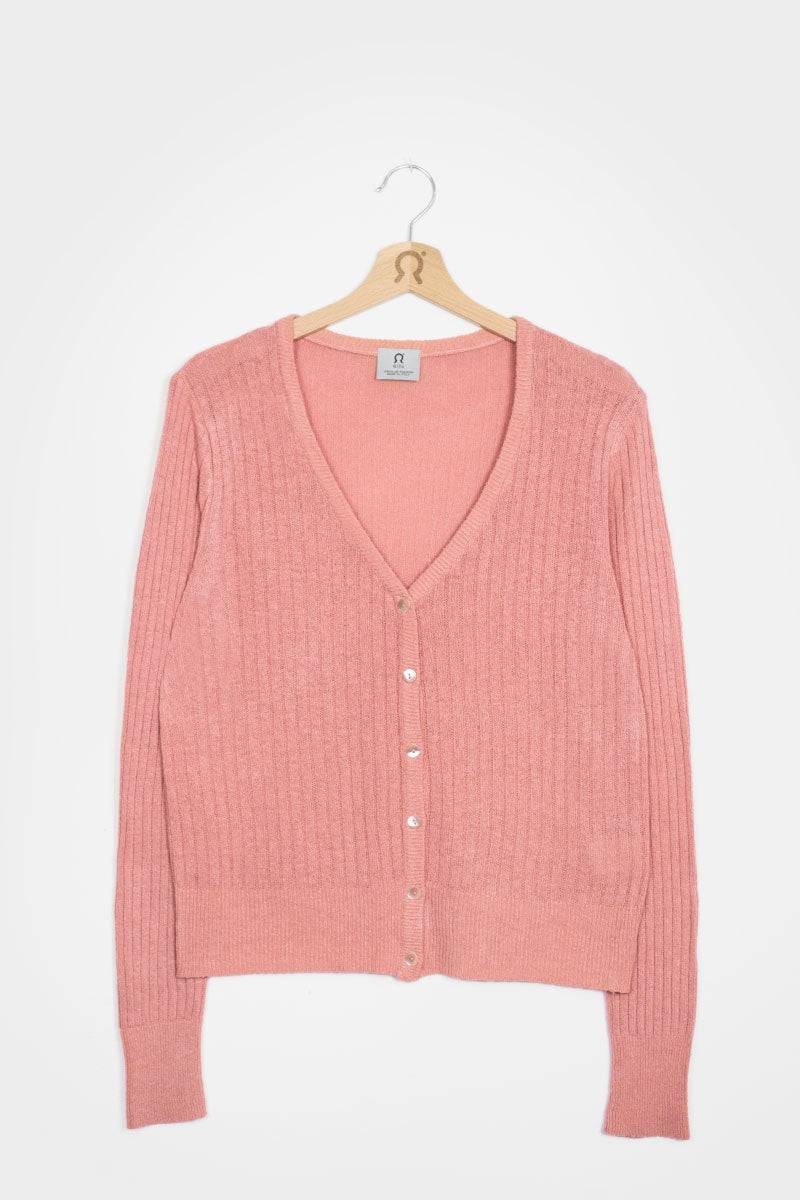 Rifò REALMA Cardigan Seta Rigenerata Tinture Naturali