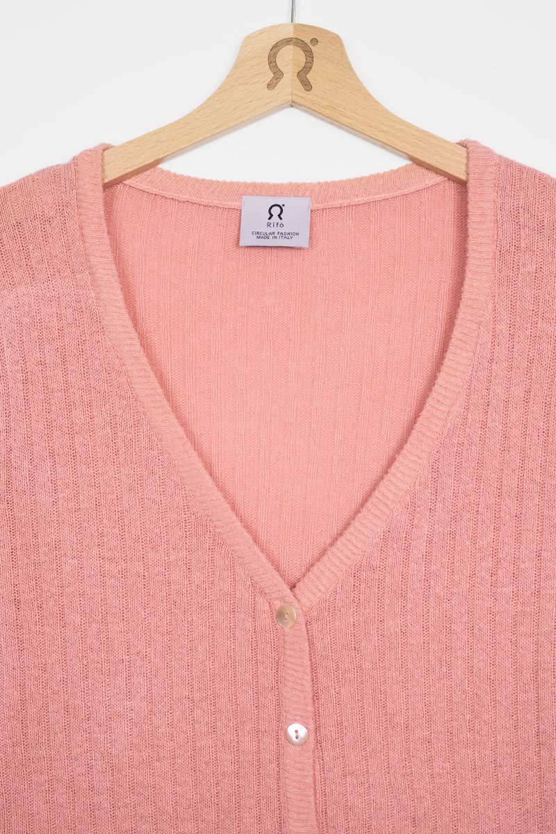 Rifò REALMA Cardigan Seta Rigenerata Tinture Naturali