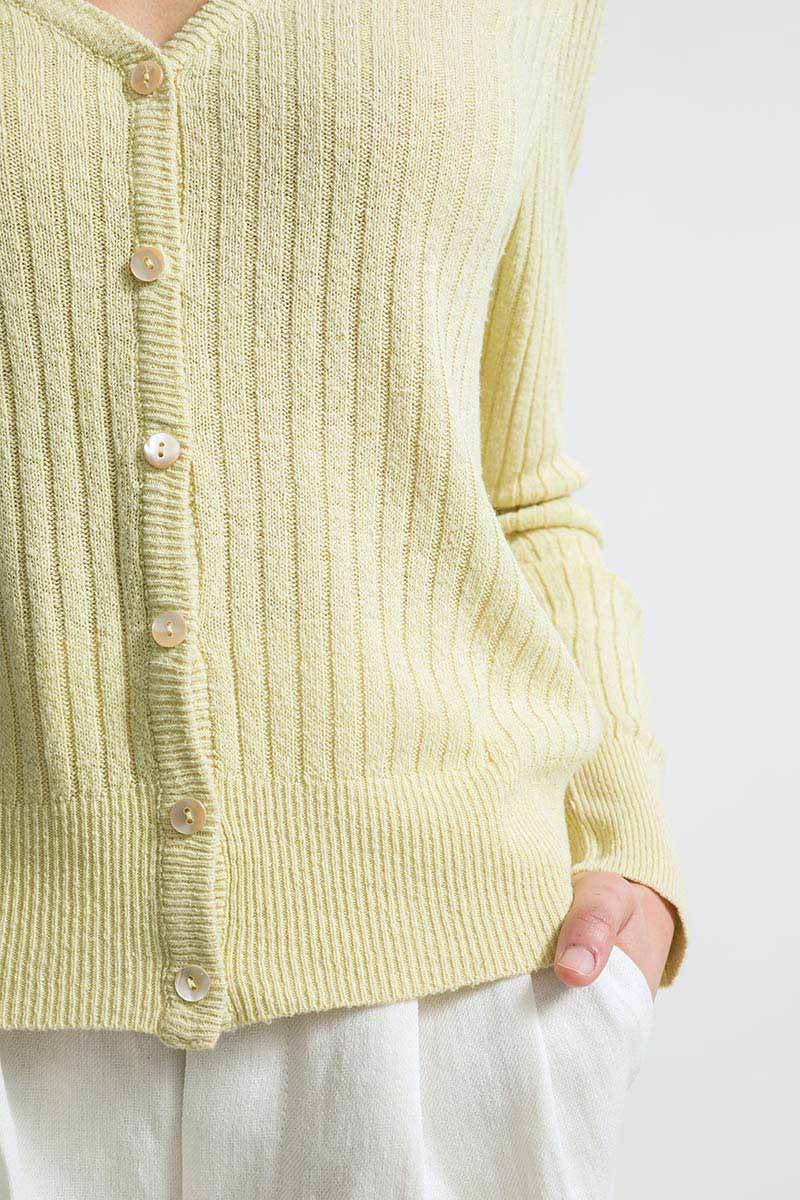 Rifò REALMA Cardigan Seta Rigenerata Tinture Naturali