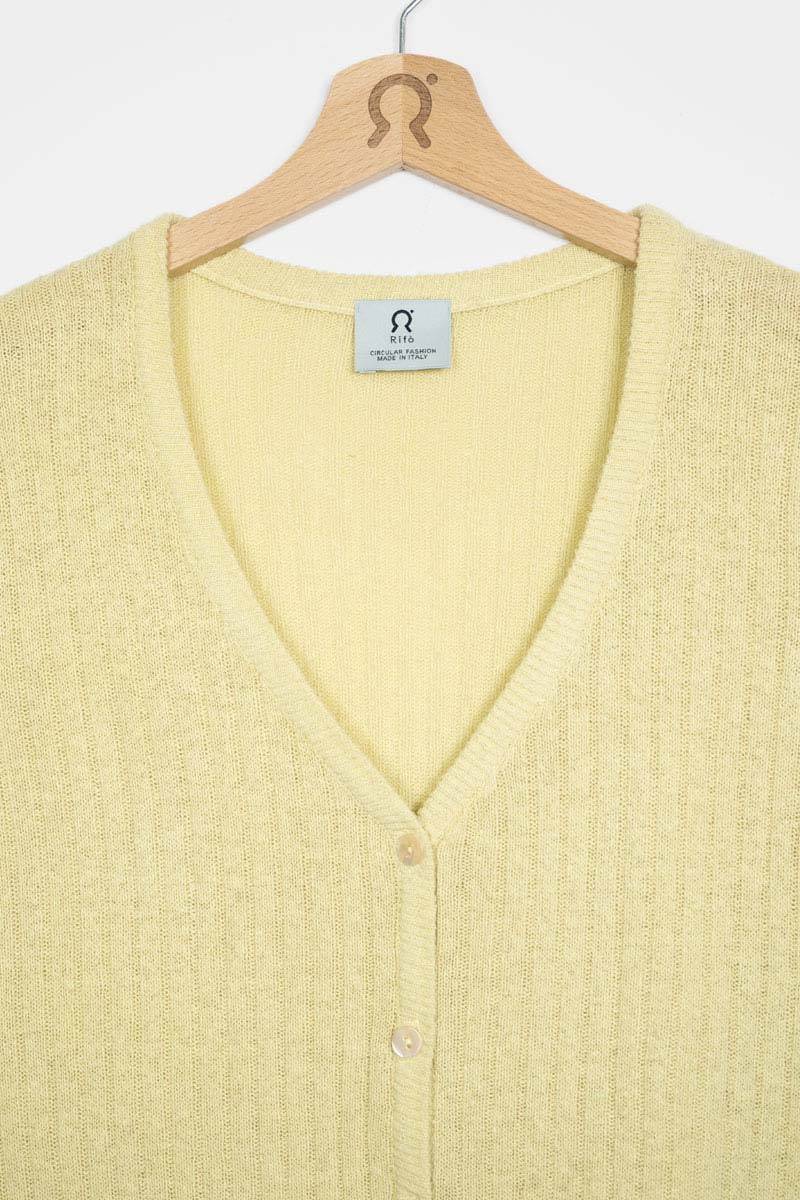 Rifò REALMA Cardigan Seta Rigenerata Tinture Naturali