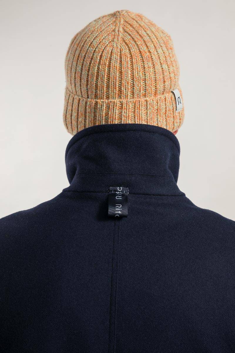 Rifò ACHAB Giacca Peacoat Uomo Lana Rigenerata