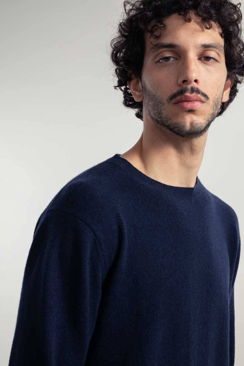 Rifò ALESSIO Maglia Uomo Light Cashmere Rigenerato