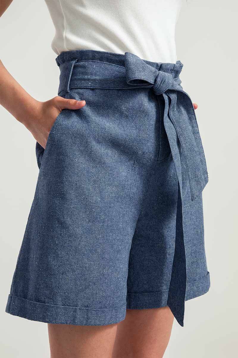 Rifò BERTA Shorts Donna Jeans Rigenerato
