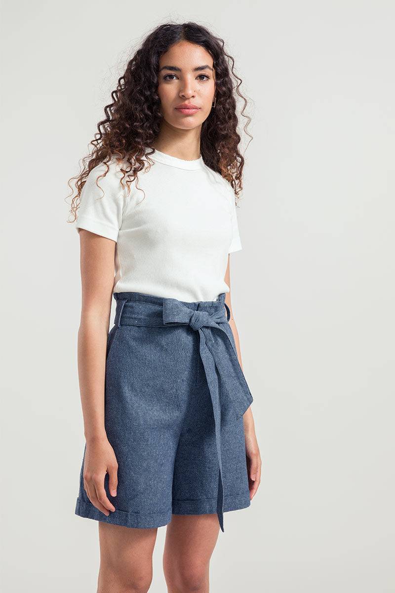 Rifò BERTA Shorts Donna Jeans Rigenerato