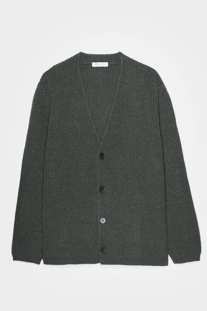 Rifò CLETO Cardigan Unisex Lana Rigenerata