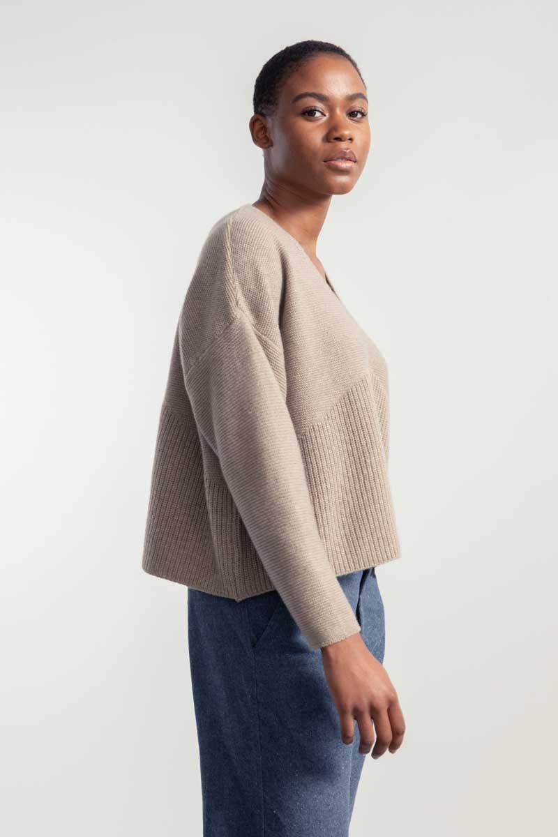 Rifò ELEONORA Maglia Donna Cashmere Rigenerato