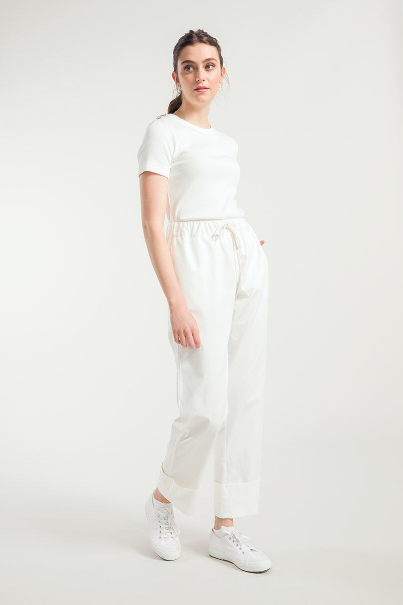 Rifò ELETTRA Pantaloni Donna Cotone Rigenerato