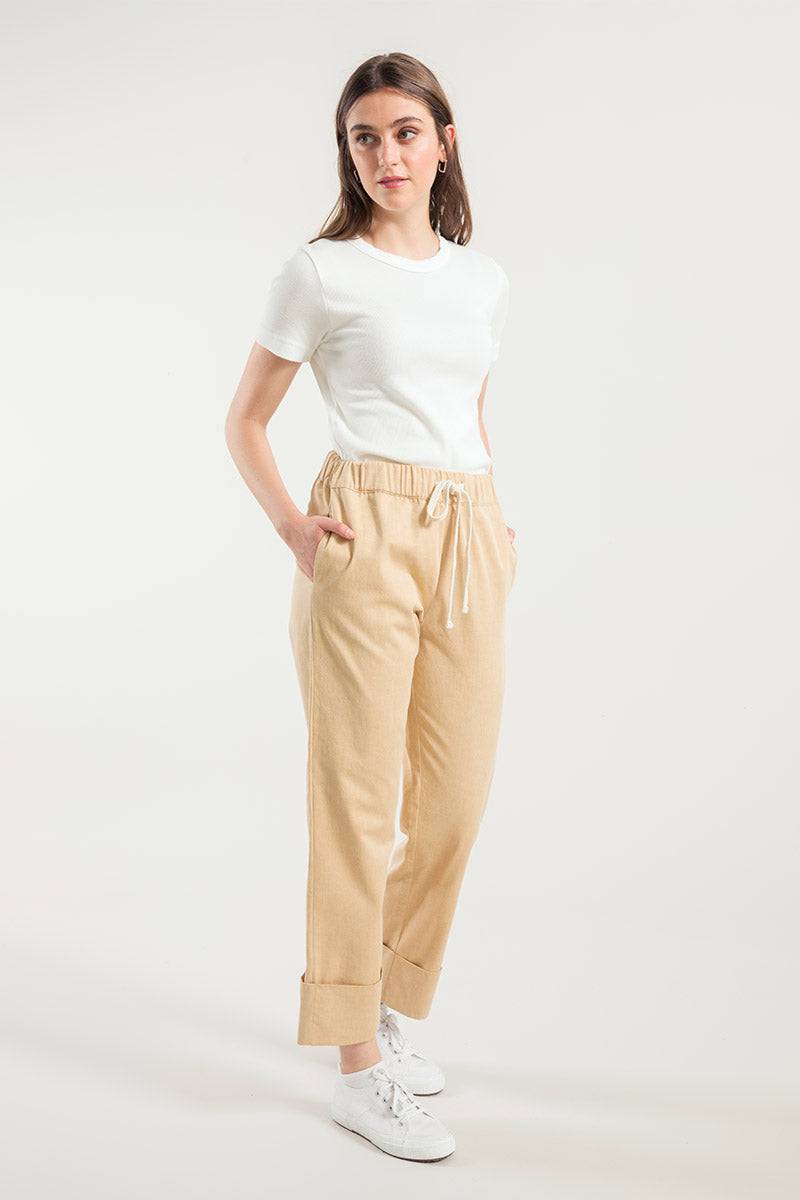 Rifò ELETTRA Pantaloni Donna Cotone Rigenerato