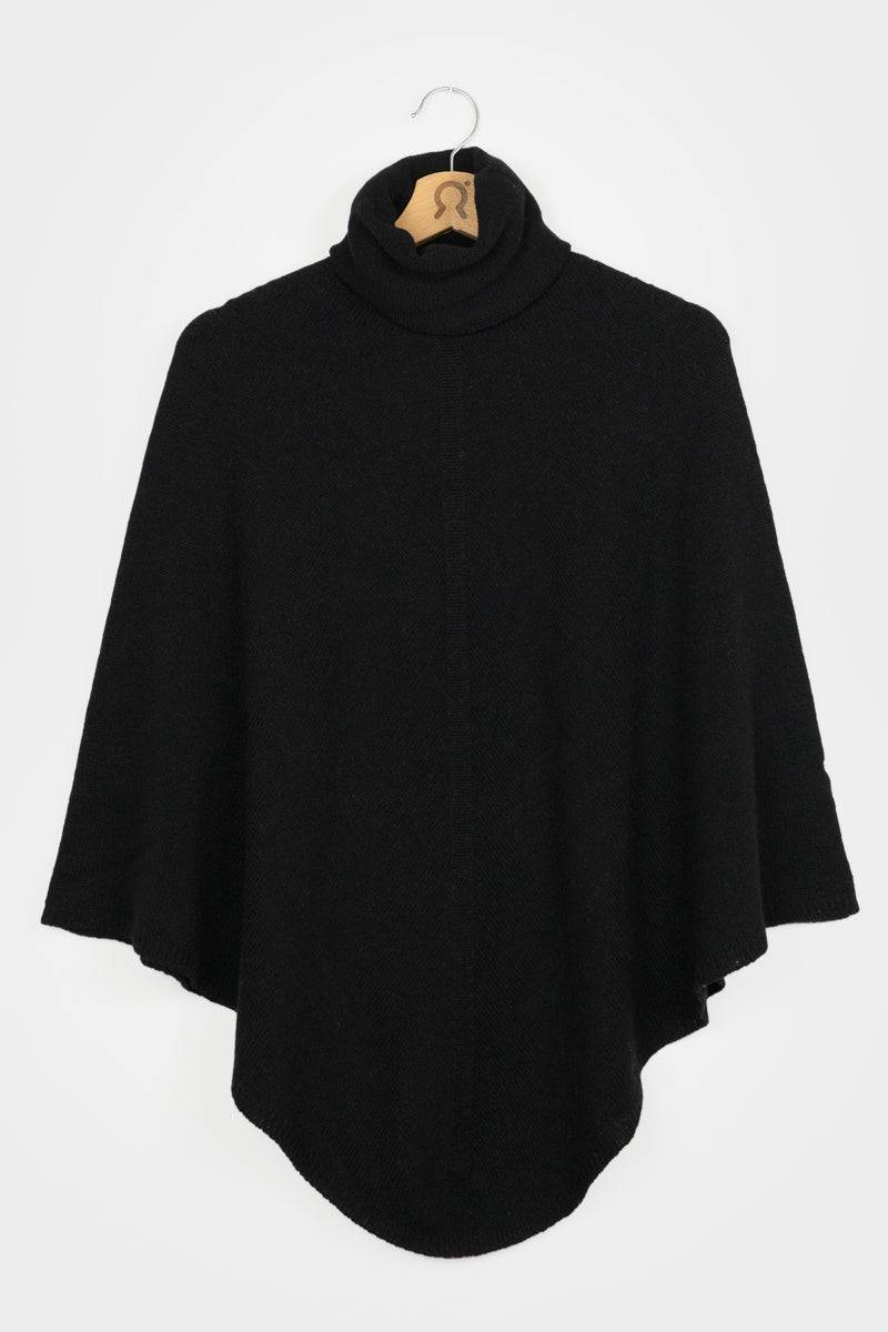 Rifò ELISABETTA Poncho Donna Cashmere Rigenerato
