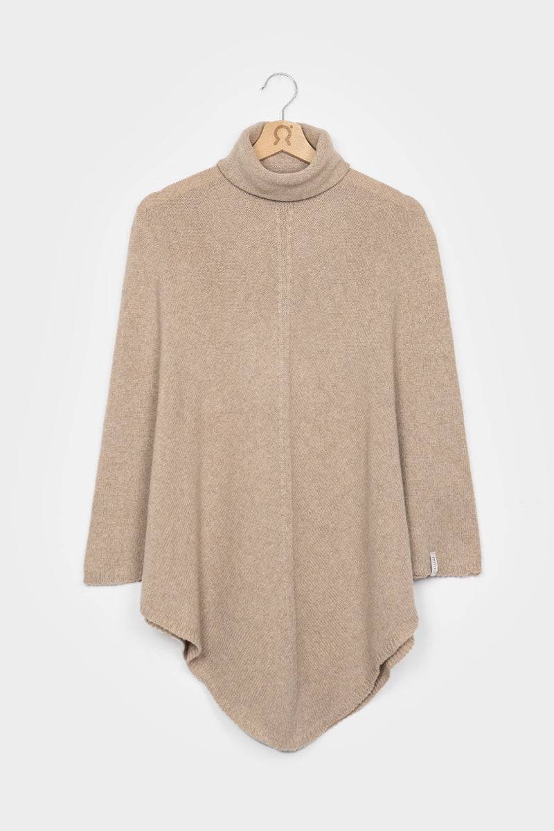 Rifò ELISABETTA Poncho Donna Cashmere Rigenerato