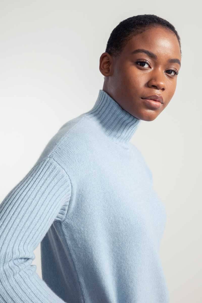 Rifò ERMINIA Maglia Donna Cashmere Rigenerato