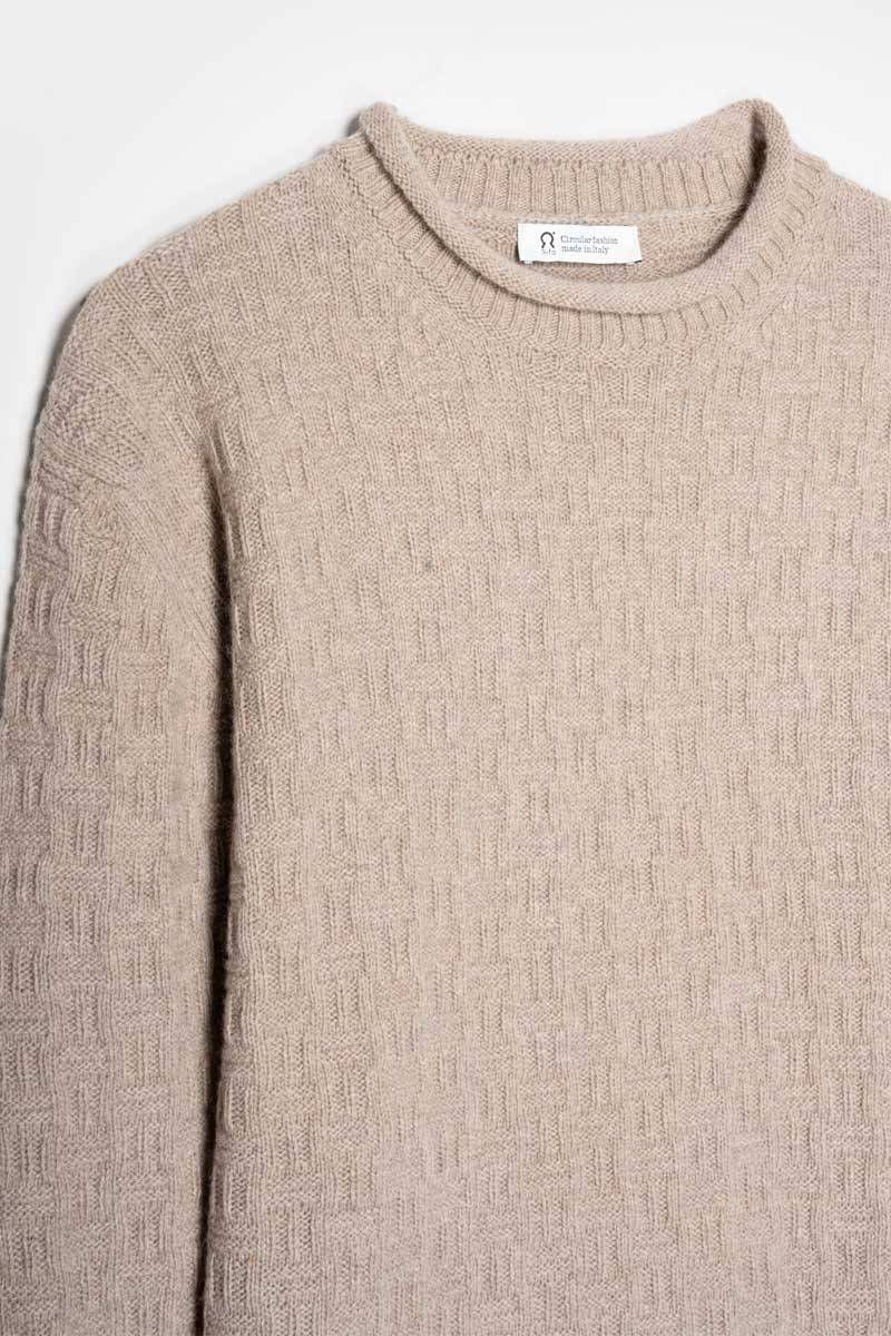 Rifò FERNANDO Maglia Uomo Cashmere Rigenerato