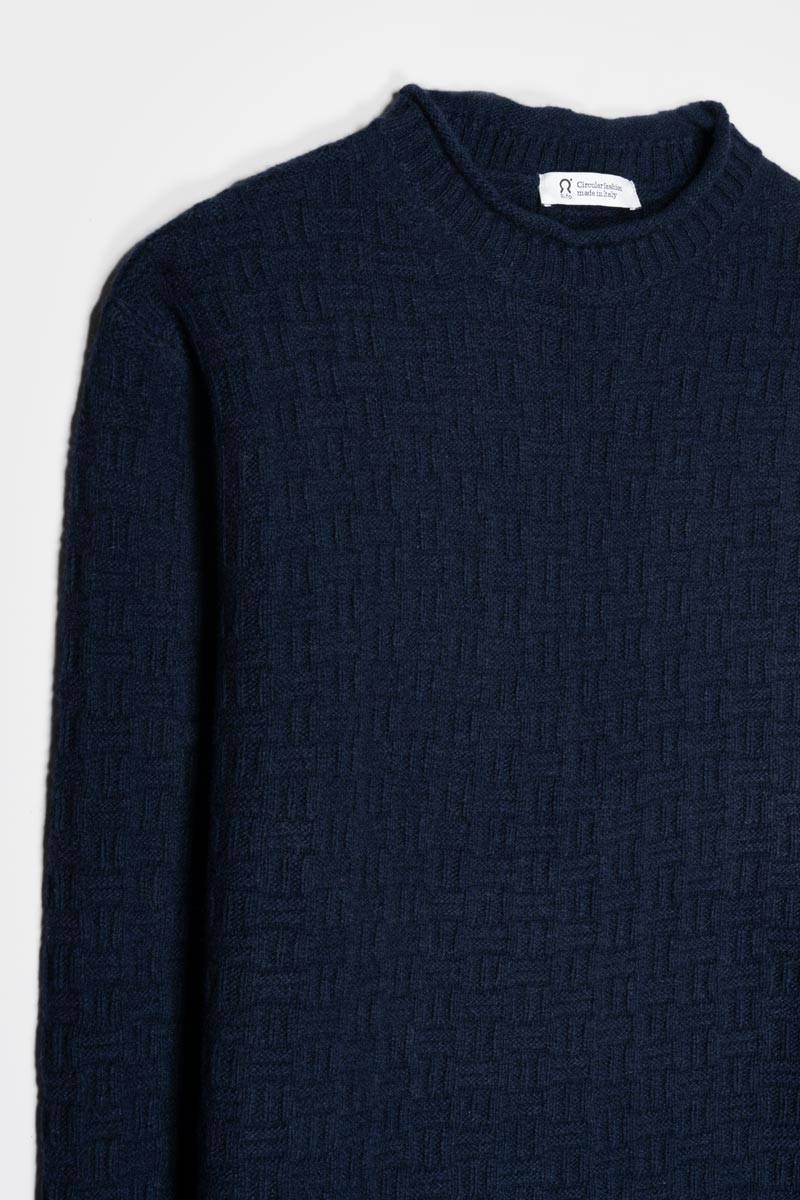 Rifò FERNANDO Maglia Uomo Cashmere Rigenerato
