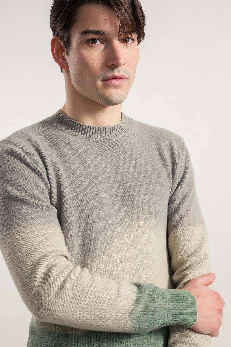 Rifò FOLCO Maglia Uomo Cashmere Rigenerato