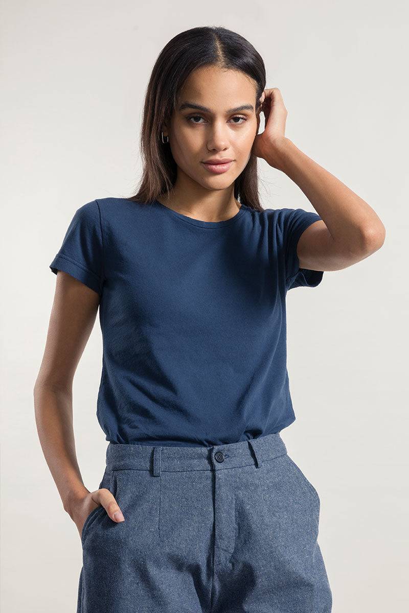 Rifò FRANCA T-shirt Donna Cotone Rigenerato