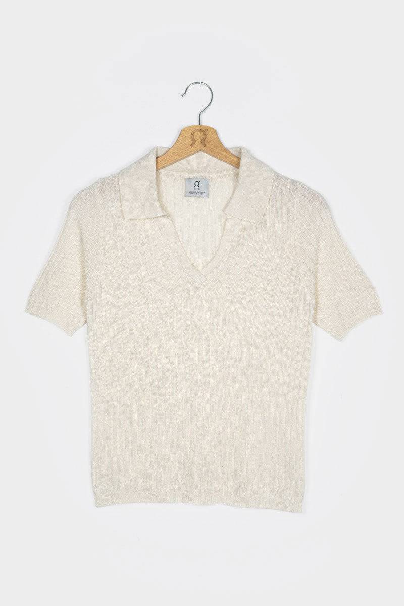 Rifò GIGI Polo Donna Seta Rigenerata