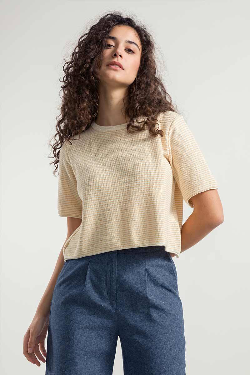 Rifò GIL Maglia Donna Cotone Rigenerato