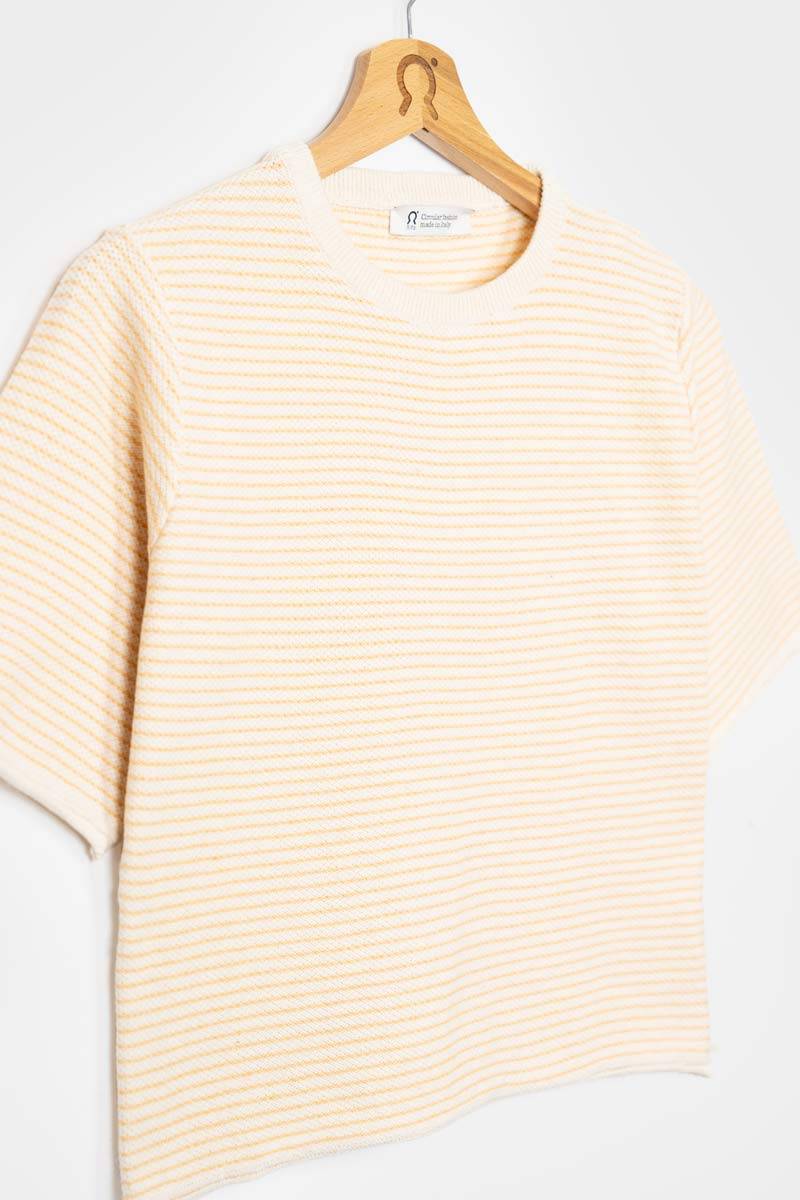 Rifò GIL Maglia Donna Cotone Rigenerato