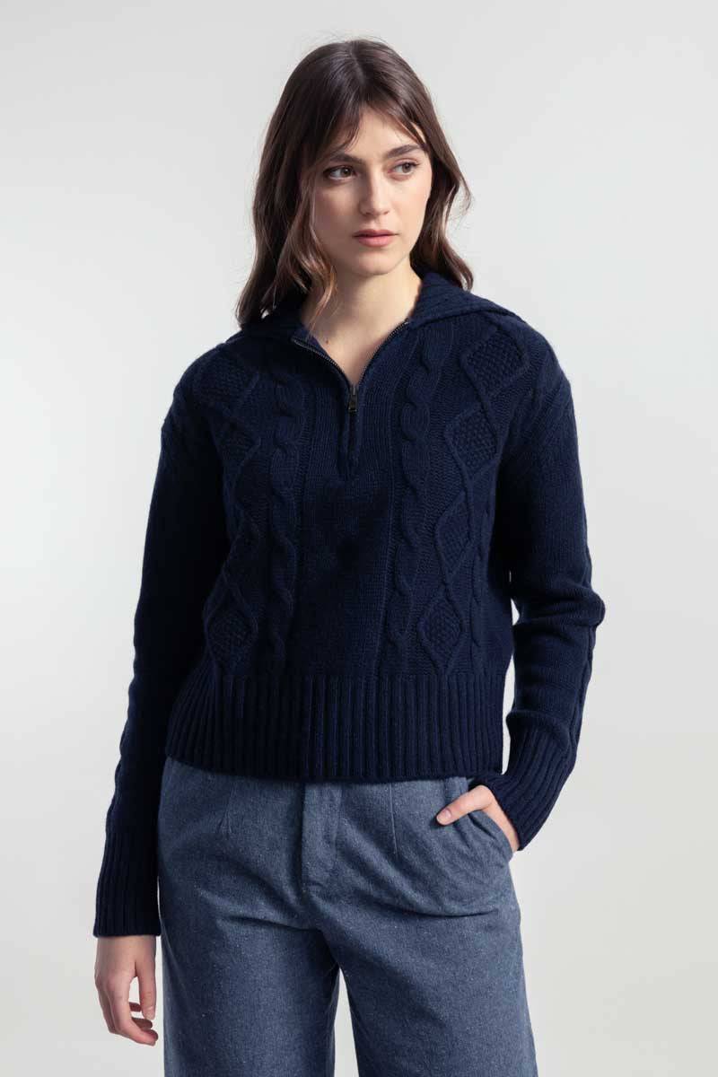 Rifò GIUDITTA Maglia Donna Lana Rigenerata