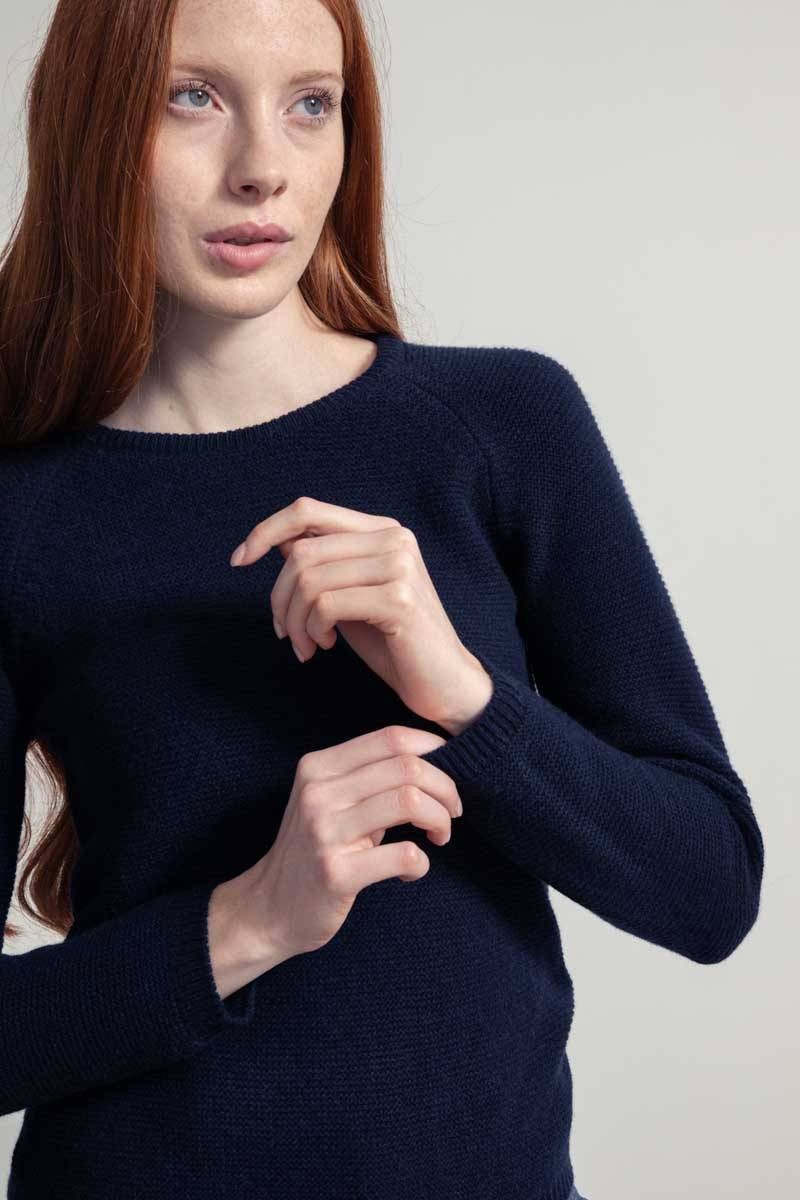 Rifò GIULIETTA Maglia Donna Cashmere Rigenerato