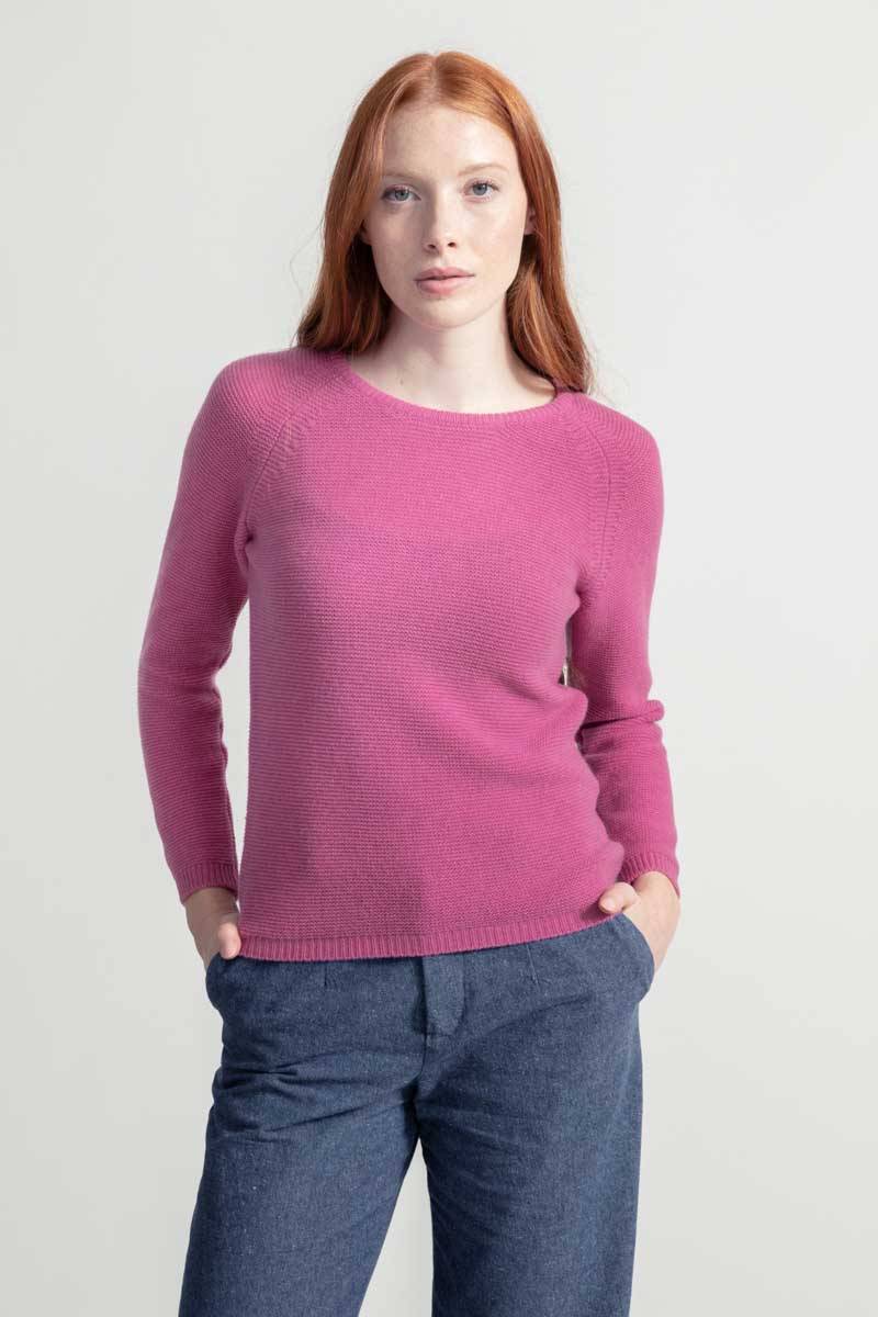Rifò GIULIETTA Maglia Donna Cashmere Rigenerato