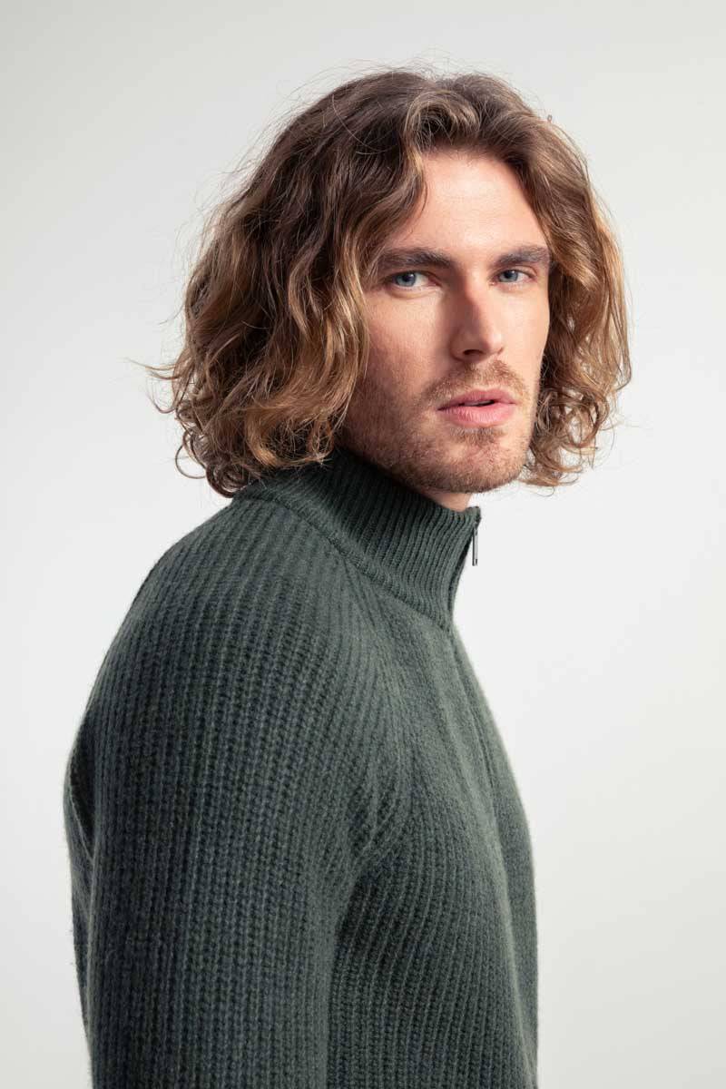 Rifò IPPOLITO Cardigan Uomo Cashmere Rigenerato
