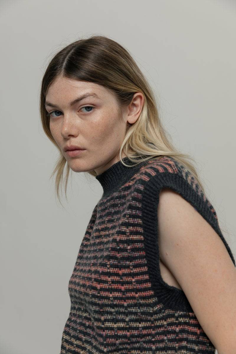 Rifò IRIDE Gilet Donna Lana Rigenerata