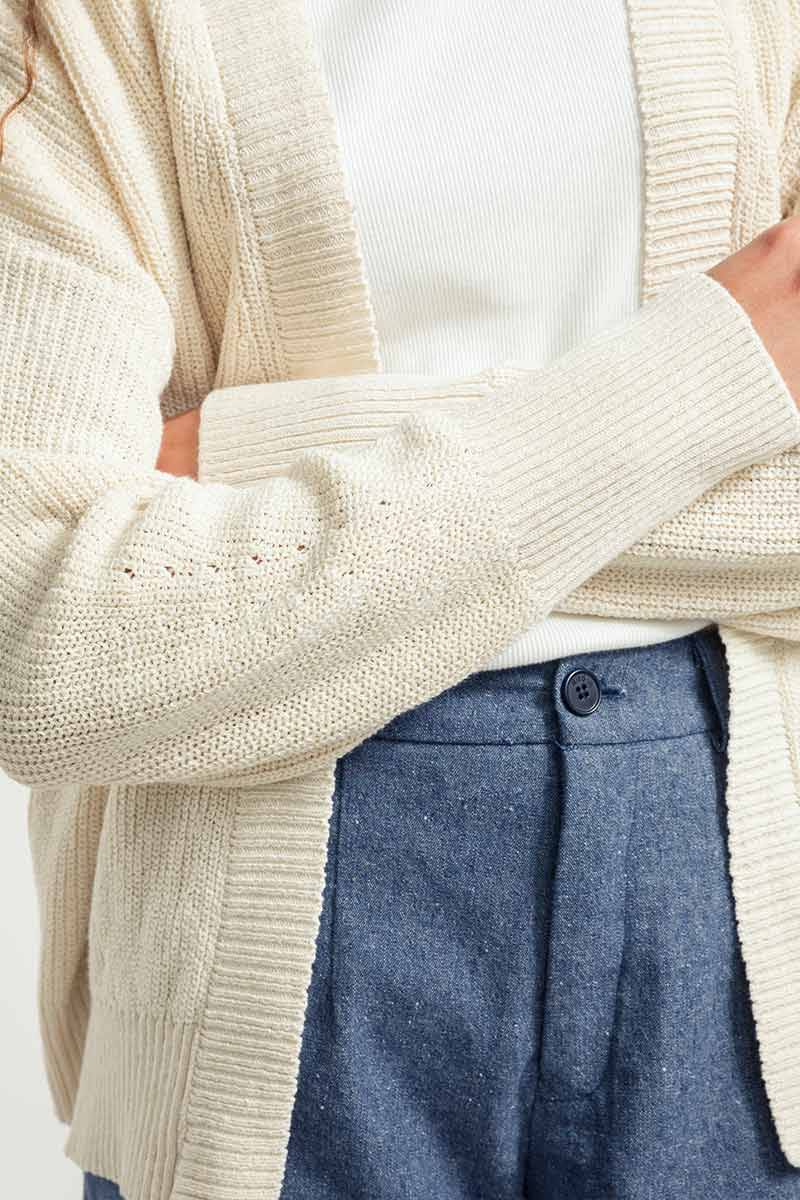 Rifò IRMA Cardigan Donna Cotone Rigenerato