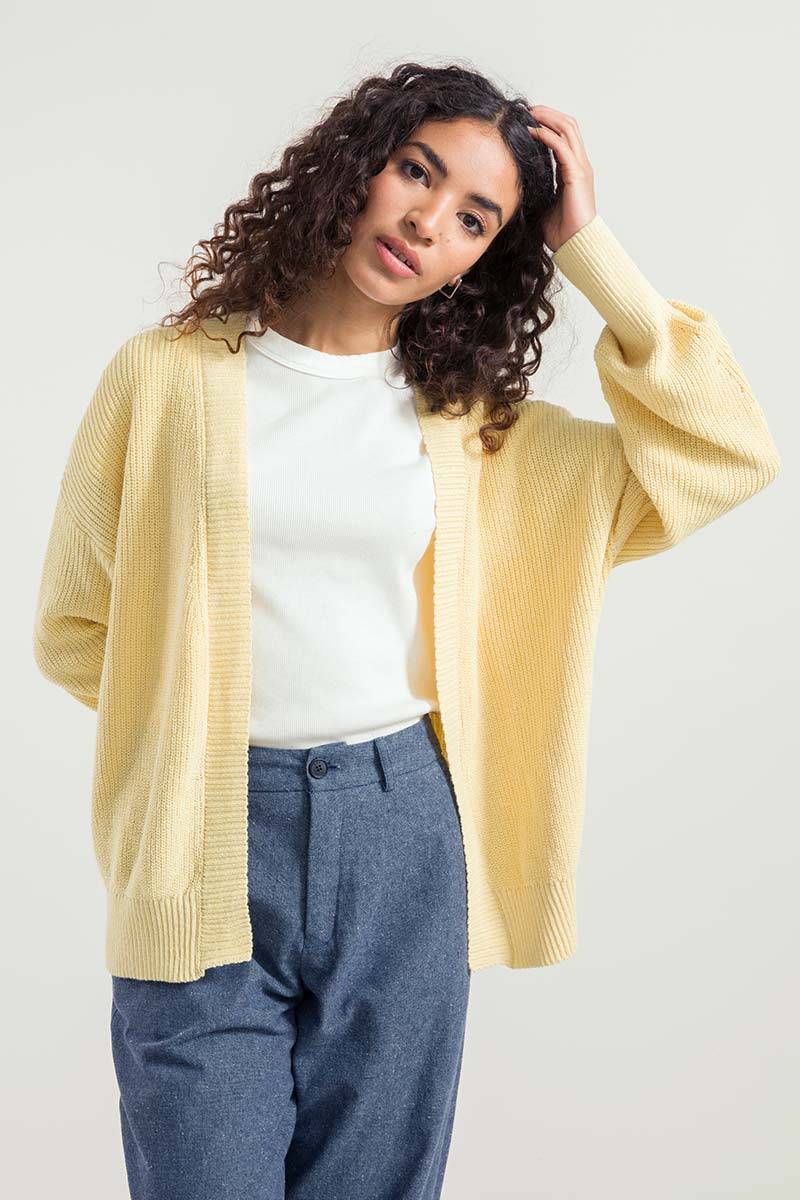 Rifò IRMA Cardigan Donna Cotone Rigenerato