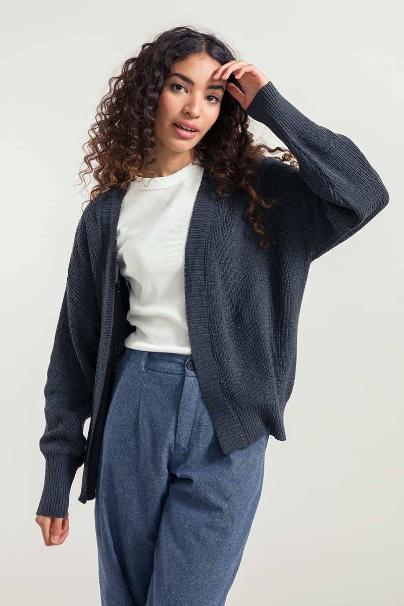 Rifò IRMA Cardigan Donna Cotone Rigenerato