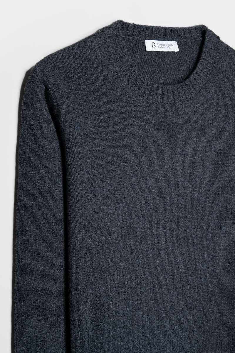 Rifò LAURA Maglia Girocollo Donna Lana Rigenerata