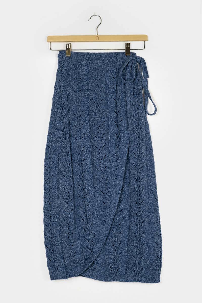 Rifò LAUREN Gonna Donna Cotone Jeans Rigenerato