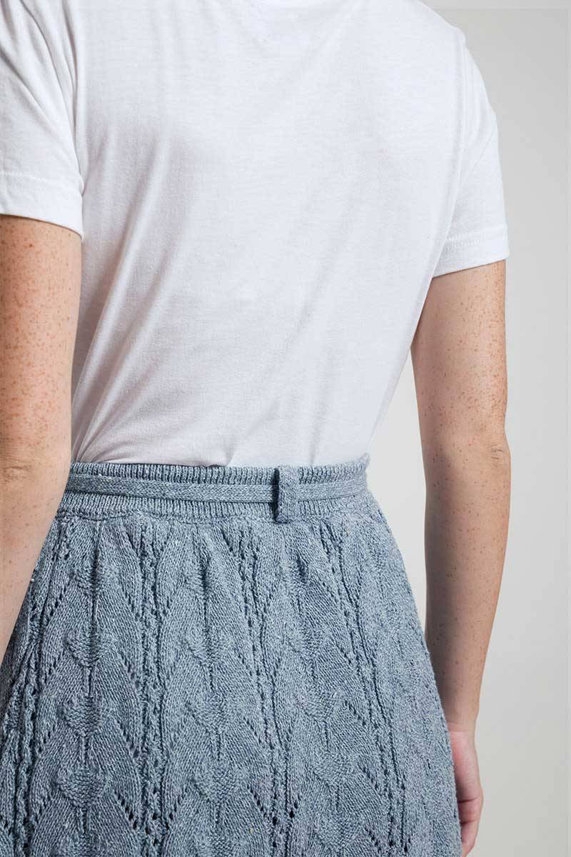 Rifò LAUREN Gonna Donna Cotone Jeans Rigenerato