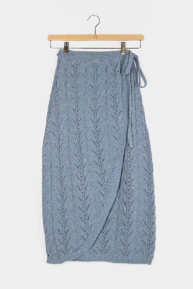 Rifò LAUREN Gonna Donna Cotone Jeans Rigenerato