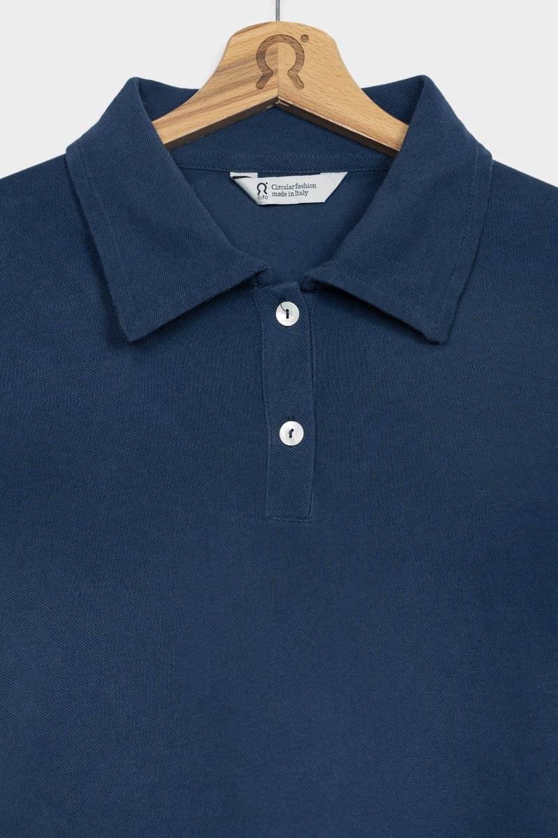 Rifò LUDO Maglia Polo Donna Cotone Rigenerato
