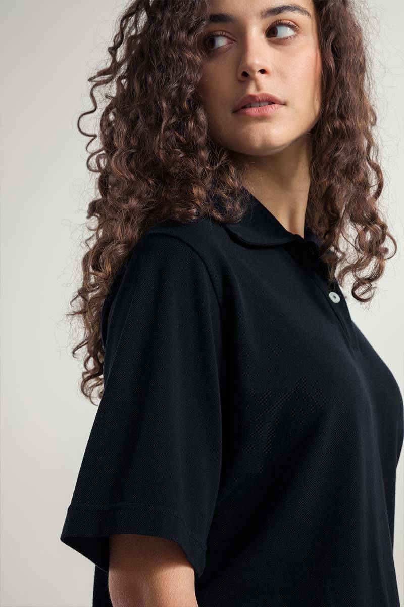 Rifò LUDO Maglia Polo Donna Cotone Rigenerato