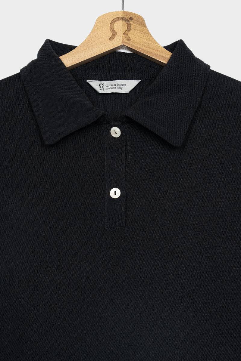 Rifò LUDO Maglia Polo Donna Cotone Rigenerato