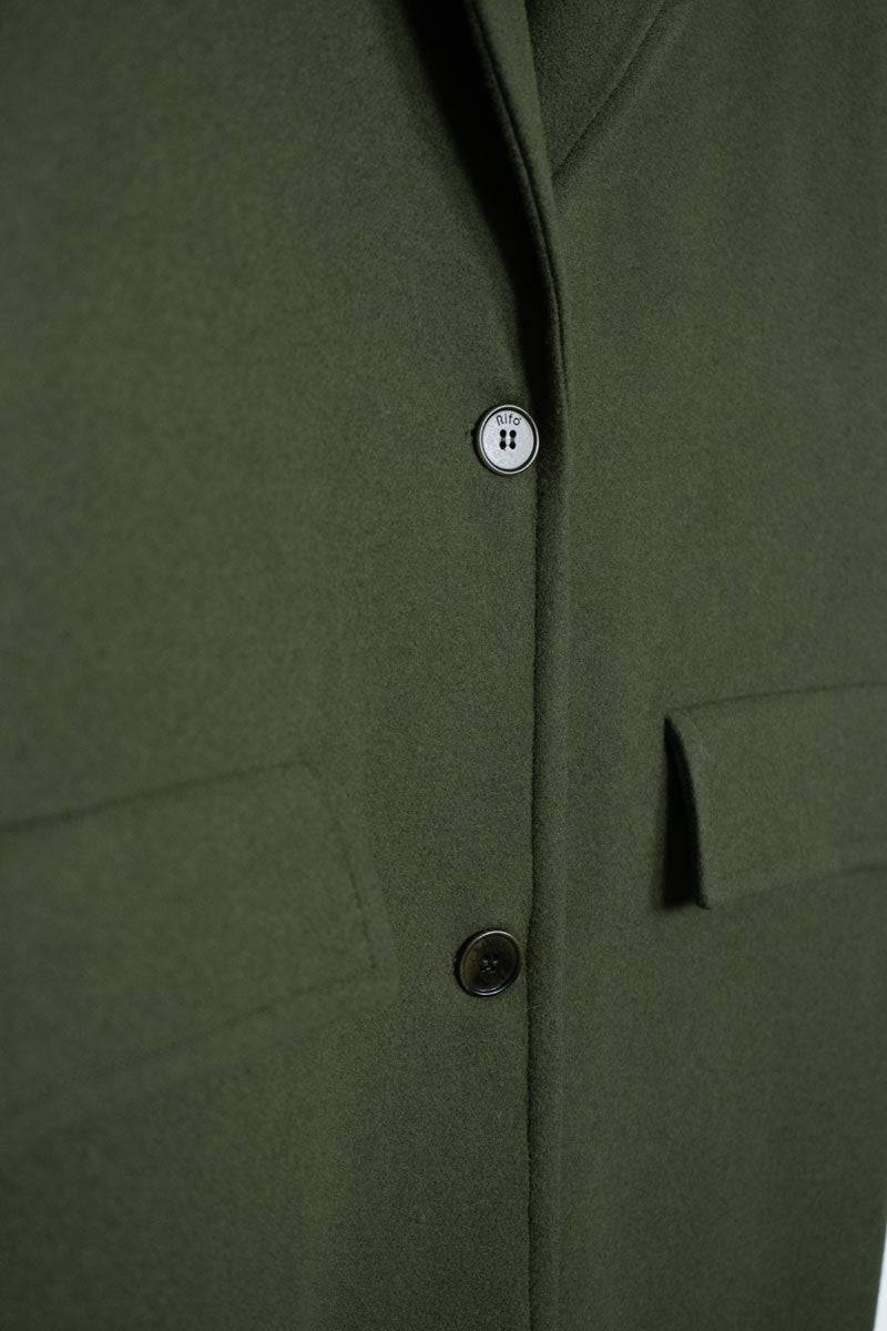 Rifò MARA Cappotto Donna Lana Rigenerata